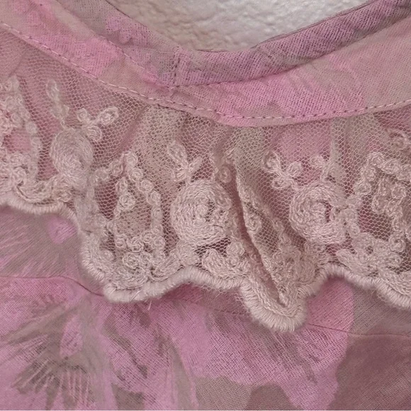 NWT Free People Making Me Blush Cami in Orchid Combo Size Large - Picture 6 of 11